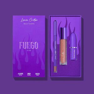Beauty Creations Fuego Lip Trio - Vibrant Purple and Rich Brown